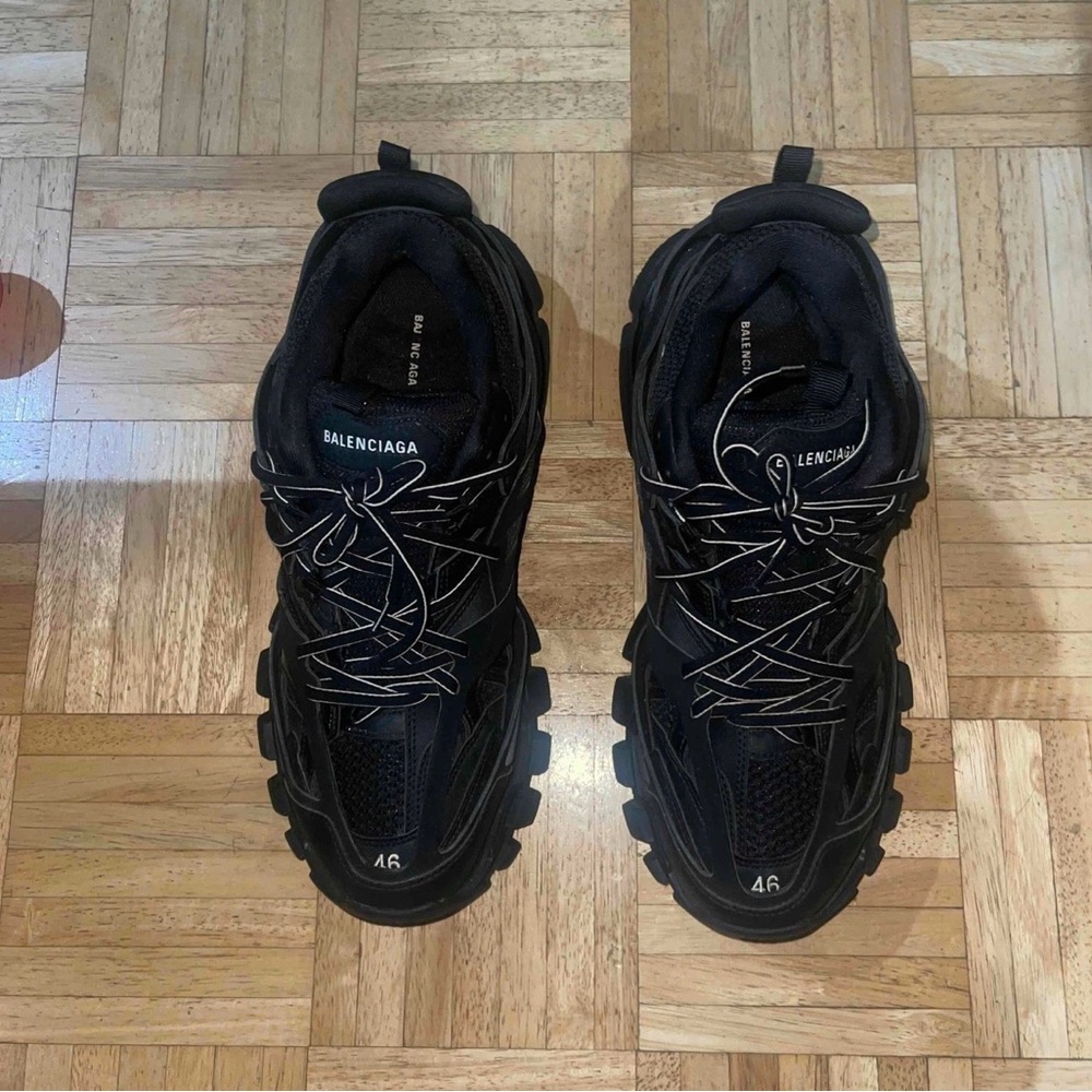 Balenciaga Men's Black Athletic Shoes